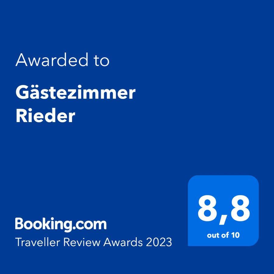 Gaestezimmer Rieder Staatz Exterior photo